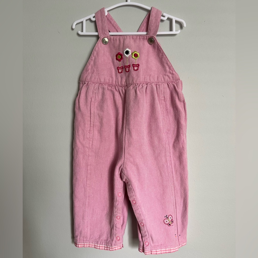 Y2K Gymboree Pink Overalls